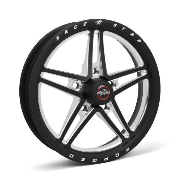 63 Pro Forged 15x3.50 Lug Mount Black Anodized/Machined 5x4.75 BC 1.75" BS