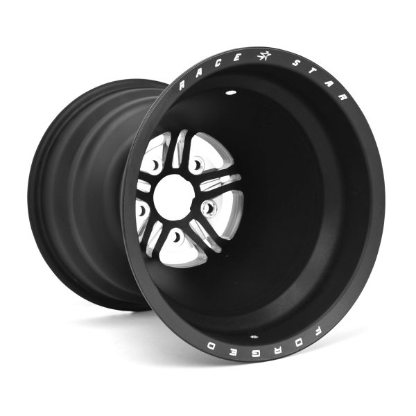 63 Pro Forged 16x16 Liner Wheel Black Anodized/Machined 5x5.50 BC 5.00BS