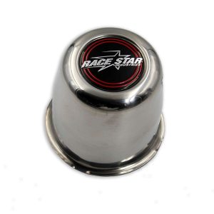 (1) Pro Forged Lug Mount Cap (Push Thru Style) Chrome