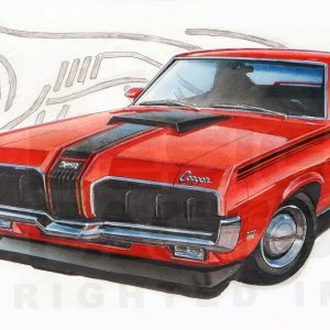 1970 Cougar Eliminator (Orange) ©2021