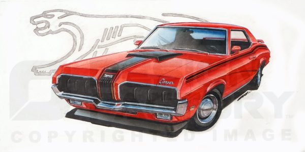 1970 Cougar Eliminator (Orange) ©2021