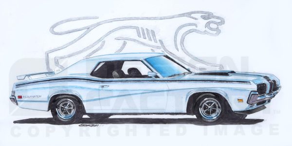 1970 Cougar Eliminator (Light Blue) ©2021